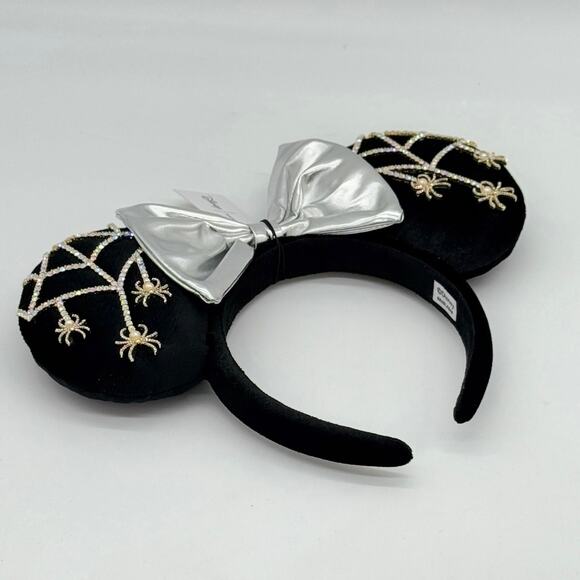 Baublebar Disney Minnie Mouse Halloween Spider Web Headband Ears NEW main image 7